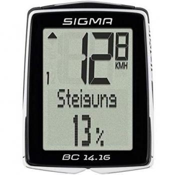 Sigma 01417 Ciclocomputador, Negro, Talla Única