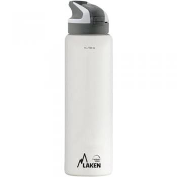 Laken Botella Térmica Summit 1L - Botella de agua de acero inoxidable, tapón automático, cierre de seguridad, tecnología de frío 24 horas, a prueba de fugas