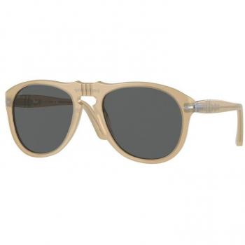 Persol PO0649 col. 1169B1 Men's Pilot Sunglasses Beige Brown Size 54
