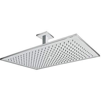 Tres Barras y Ducha Brazo de Ducha A Techo con Rociador Anticalcáreo con Rótula. 450X315  mm
