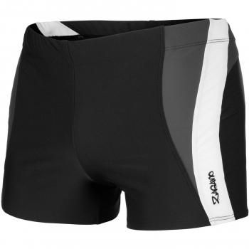 Bañador 2376 para hombre de la marca Zagano negro schwarz/weiss Medium