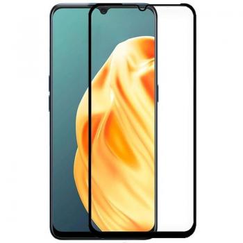 Protector de Pantalla de Cristal Templado para Oppo A91 Full 3D en Color Negro