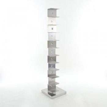 Opinion Ciatti Ptolomeo - Librero 160 acero inoxidable/base polished steel/160cm