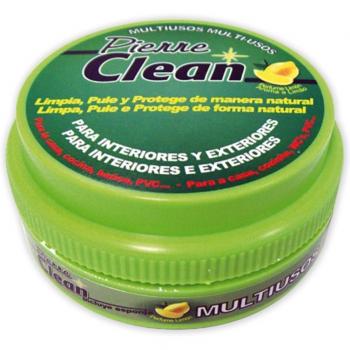 Industex Pierre Clean Limpiador Universal Multiusos con Compuestos Naturales, 300 gr, para Eliminación de Suciedad y Manchas en Interiores y Exteriores, Limpia, Pule y Protege M