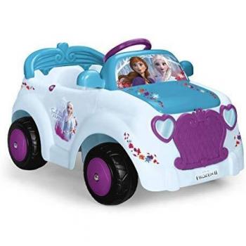 FEBER - Coche eléctrico Frozen 2 de una plaza, para niños y niñas de más de 3 años, 6V
