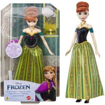 Muñeca Princesa Anna Musical de Disney Frozen de Mattel