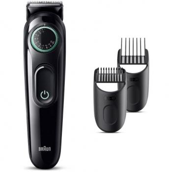 Braun Beard Trimmer BT3411 Cortadora de Barba Inalámbrica 40 Longitudes Negro