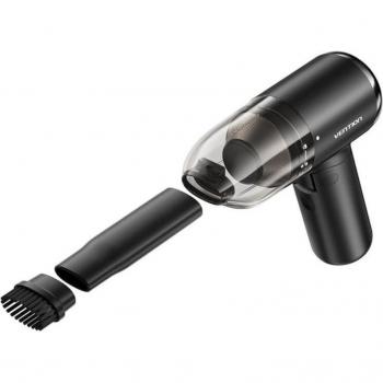 Aspirador de Mano Vention KRAB0 con Batería, Autonomía de 20 Minutos, Color Negro