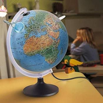 Nova Rico Lumierissimo 0330LULGITKNTL46 – Globo terráqueo de 30cm Luminoso con Lente