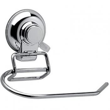 Gedy HO241300100 Portarrollo, Cromo, 16x6x15.5 cm