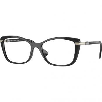Vogue Vo5487b W44 54 Women's Butterfly Black Eyeglasses