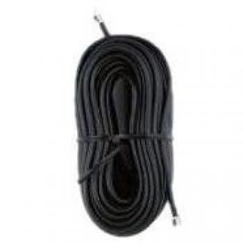 Cable de teléfono Helos 6P4C 4 hilos 10 m, 2 x RJ11, negro