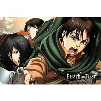 Póster Ataque a los Titanes Temporada 2 - Shingeki no Kyojin Scouts 61x91 cm - Decora Tu Hogar
