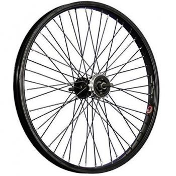 Rueda Trasera para Bicicleta BMX 20 Pulgadas con 48 Orificios + Piñón Libre de 16 Dientes