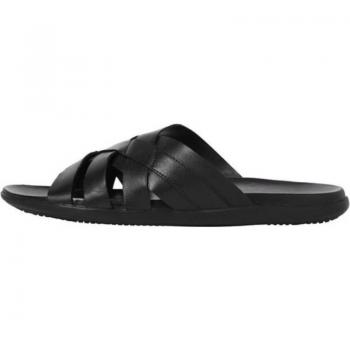 Sandalia Oliver Piel Jack & Jones Negro para Hombre