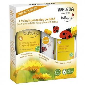 Weleda Les Indispensables de Bébé - Paquete de limpieza para bebé, para piel normal