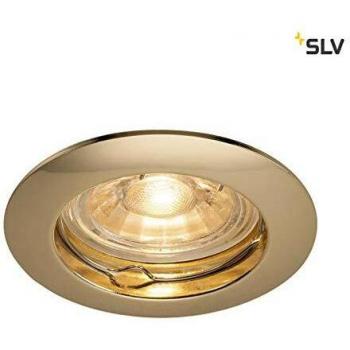 Luz de Techo Empotrable PIKA GU10 Fija en Latón Máx. 50W