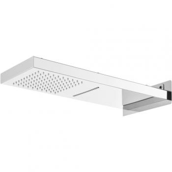 Cabezal de ducha de pared en acero inoxidable 201 Silver