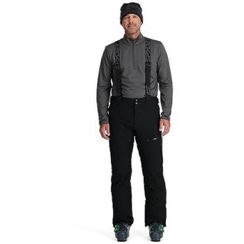 Spyder Dare Pantalones De Esquí - Pantalón largo, Regular, PrimaLoft Silver Eco, Color Negro, Talla XXL