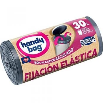 Handy Bag Bolsas de Basura 30L, 15 Unidades