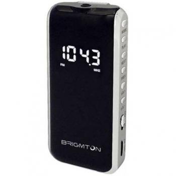 Brigmton BT-124-B Personal Digital Negro, Color Blanco - Radio