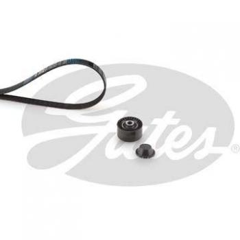 Kit de correas trapeciales Poli V GATES K014PK745 para Renault Twingo 2
