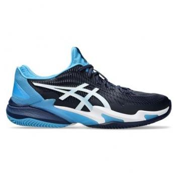 Zapatillas de tenis Asics Court FF 3 Clay Novak para hombre - Azul, Blanco - Talla: 42.5 EU