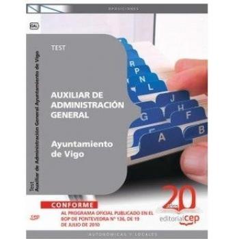 Auxiliar de Administración General Ayuntamiento de Vigo. Test