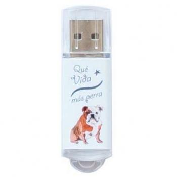 Tech-One-Tech Que Vida Mas Perra - Pendrive de 32 GB