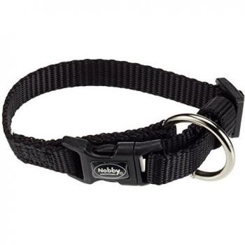 Collar Clásico para Perro Nobby - Negro, Incluye Correa, Talla XS