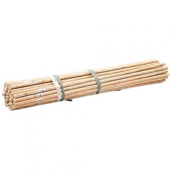Palos de escoba Silverline 999088, 4' x ø15/16 pulgadas, paquete de 50 piezas