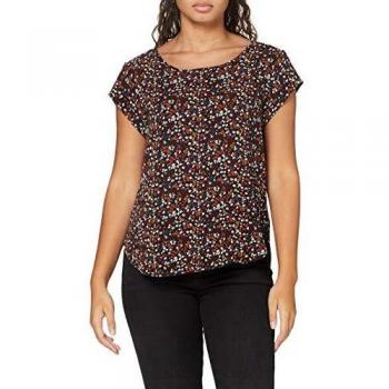 Only Vic Women's Short Sleeve Top in Night Sky/Ella Ditsy Flower