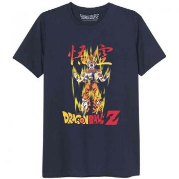 Camiseta Super Saiyan Goku Dragon Ball Z - Negra - Talla S