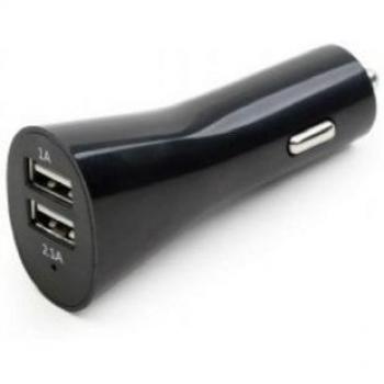 Cargador portátil USB para coche con 2 tomas de la marca Gembird