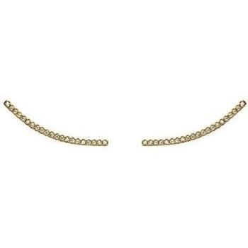 P D PAOLA - Pendientes de Oro AMELIE Gold - Plata de Ley 925 con baño en oro de 18k - Piedras Circonitas