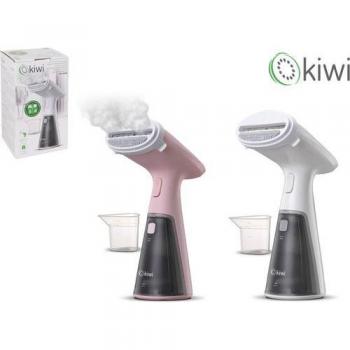 Plancha Vapor Vertical Portátil 1000W 120ml Kiwi con Calentamiento Rápido y Accesorios