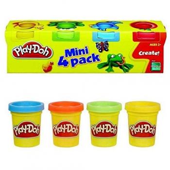 PLAY-DOH - MINI PACK DE 4 BOTES SURTIDOS