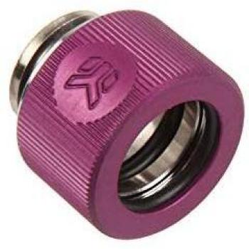EK Water Blocks EK-HDC Fitting 12mm G1/4 Púrpura - Accesorio de refrigeración