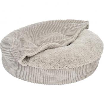 Cojín Copo para perros - Funda de recambio T/M, gris claro