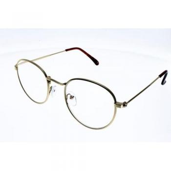 Montana Readers HBLF54 Blue-Light Block Men's Eyeglasses Gold Size +0.00 (Frame Only) - Blue Light Block Available