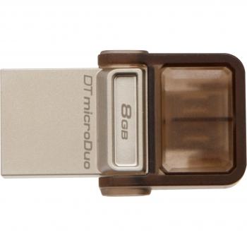 Kingston DTDUO/8GB - Memoria USB de 8 GB, marrón