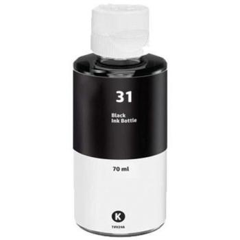 Tinta Pigmentada Negra 90ML Compatible HP 550, 655, 315, 555, 570, 455, 457