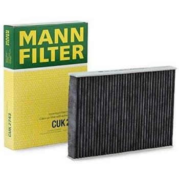 Original MANN-FILTER Interior Filter CUK 2743 – Pollen filter with active charcoal – For passenger cars