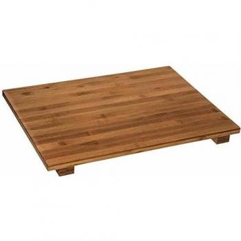 Tabla de cortar rectangular de bambú natural - 50 x 38 cm