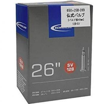 Schwalbe Cámara 26 x 7/8-1.00, válvula Presta