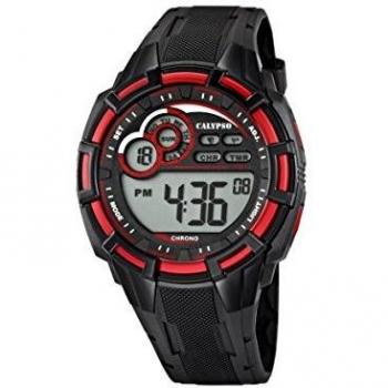 Reloj Calypso Digital para Hombre K5625/4 con Correa de Caucho Negro