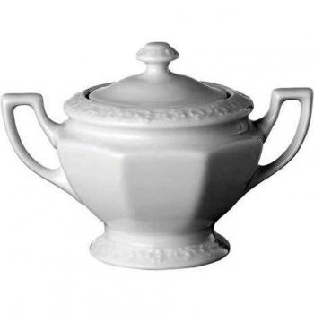 Azucarero Rosenthal Maria Weiss 0,27 L - Porcelana Blanca para 6 Personas