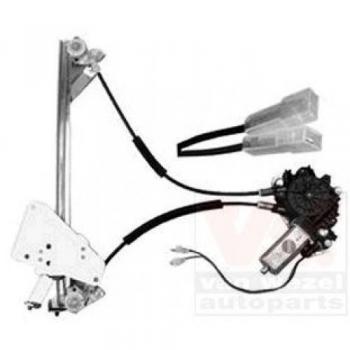 Elevalunas eléctrico VAN WEZEL 2758261, compatible con vehículos específicos, incluye motor y mecanismo de elevación, diseñado para una instalación fácil y rápida