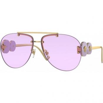 Versace VE2250 14871A Women's Pilot Gold Sunglasses