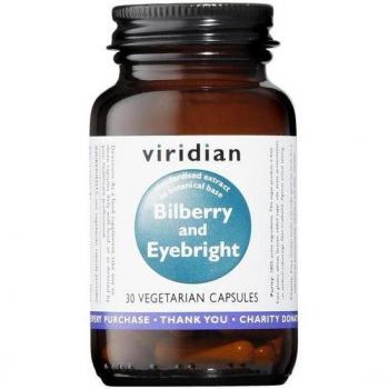 Viridian Arándano Eufrasia 30 cápsulas veganas